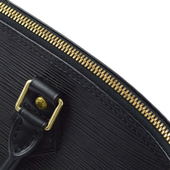 LOUIS VUITTON 1997 Black Epi Alma Handbag M52142 173143 - Picture 10 of 10